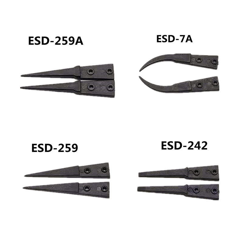 Antistatisk udskiftning pincet