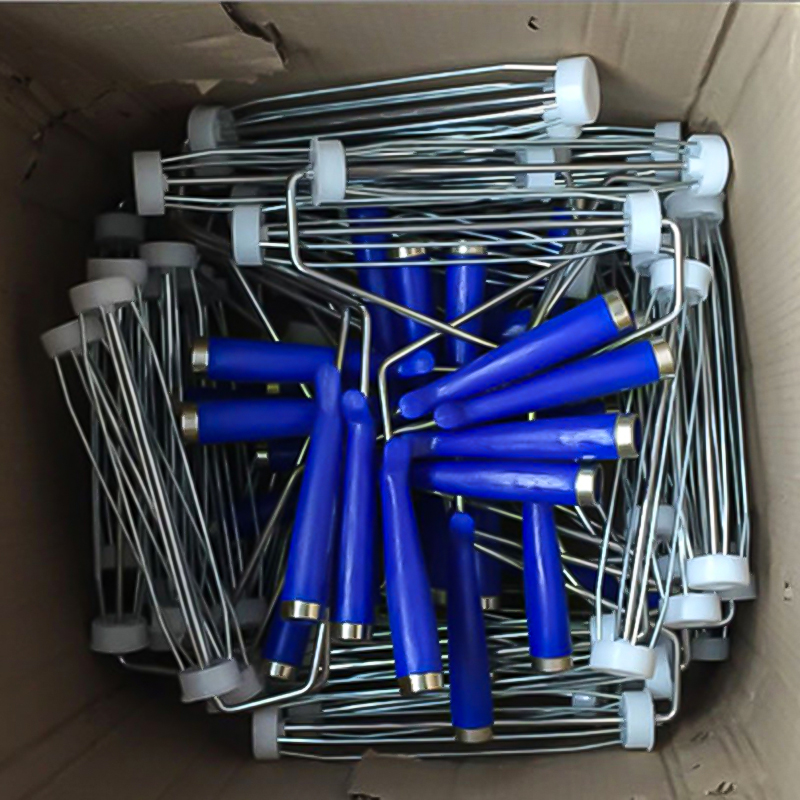 Pe klistret rulle kort håndtag