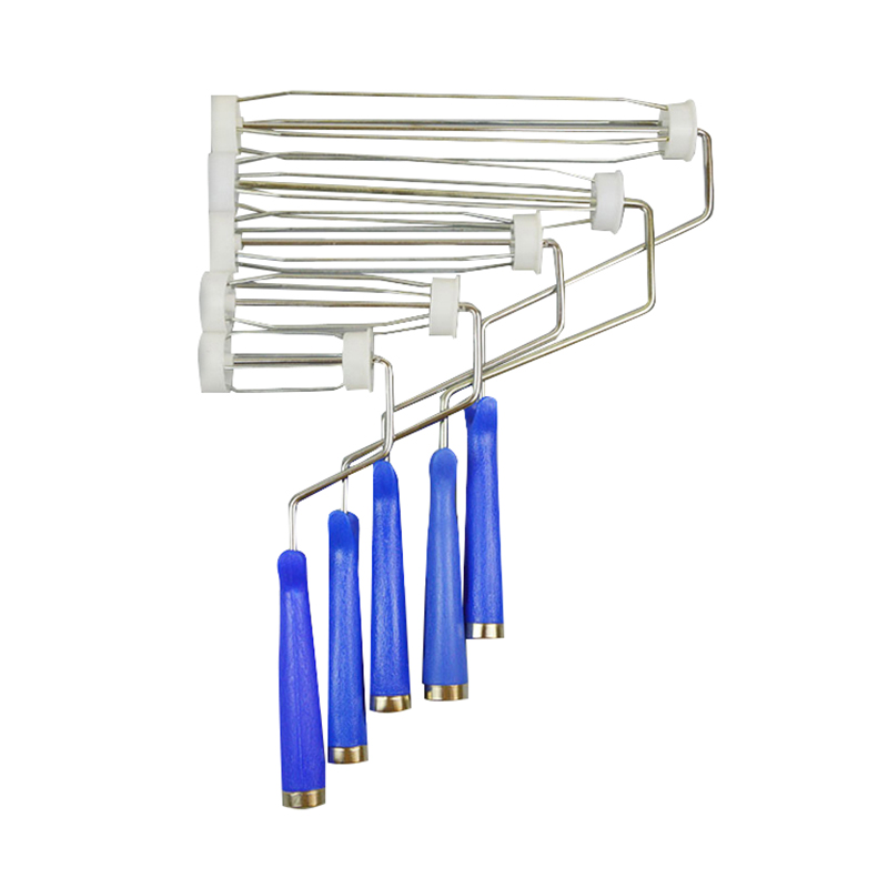 Pe klistret rulle kort håndtag