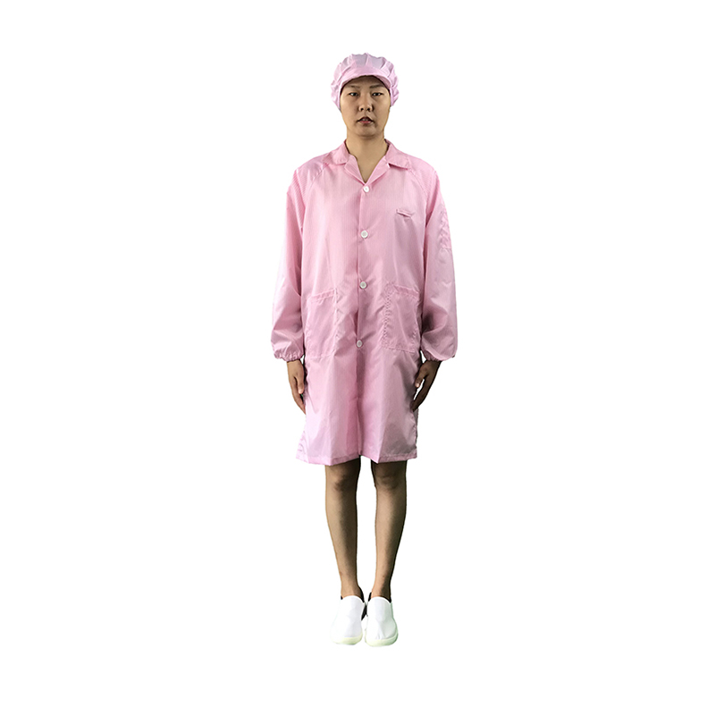 ESD -kjole Turndown Collar