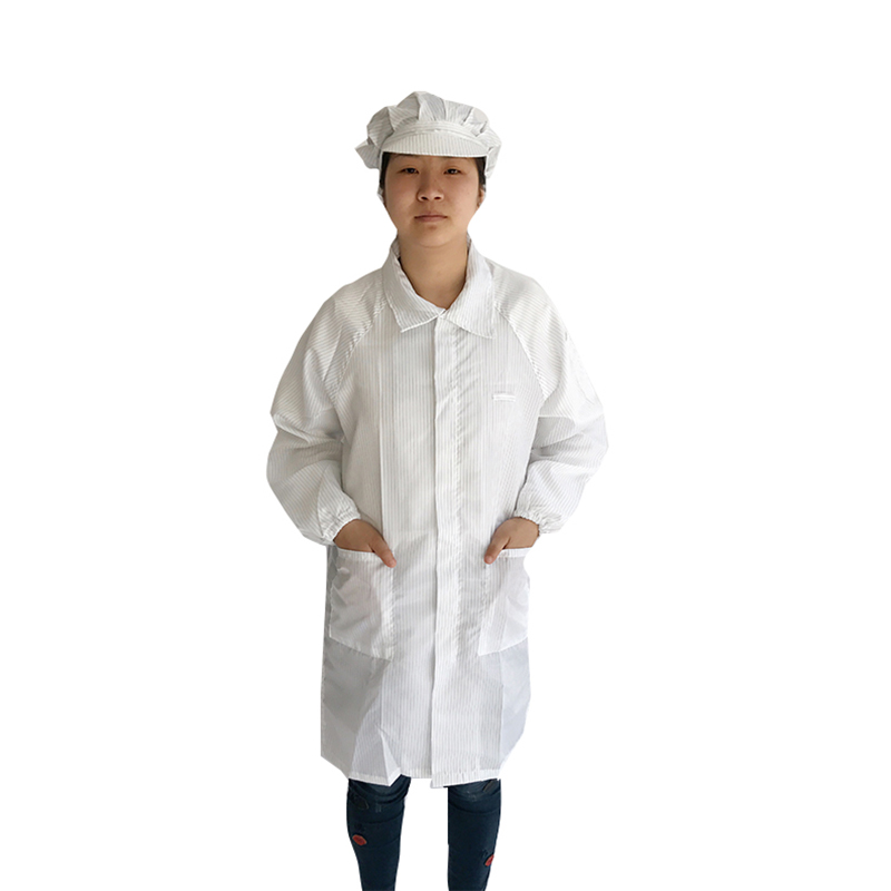 ESD -kjole Turndown Collar